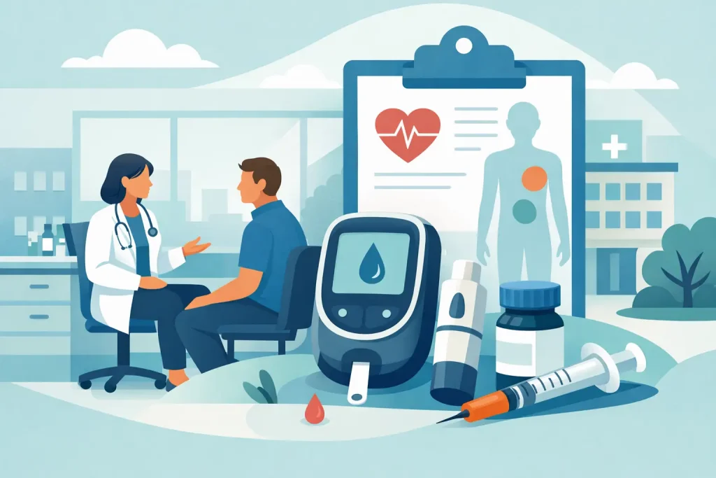 Diabetes Care at a Primary Care Clinic